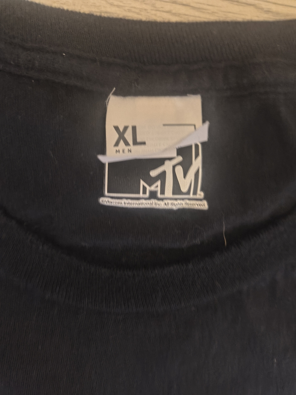 Yo MTV Raps Graphic Tee - Black with White/Yellow Logo - Picture 4 of 4